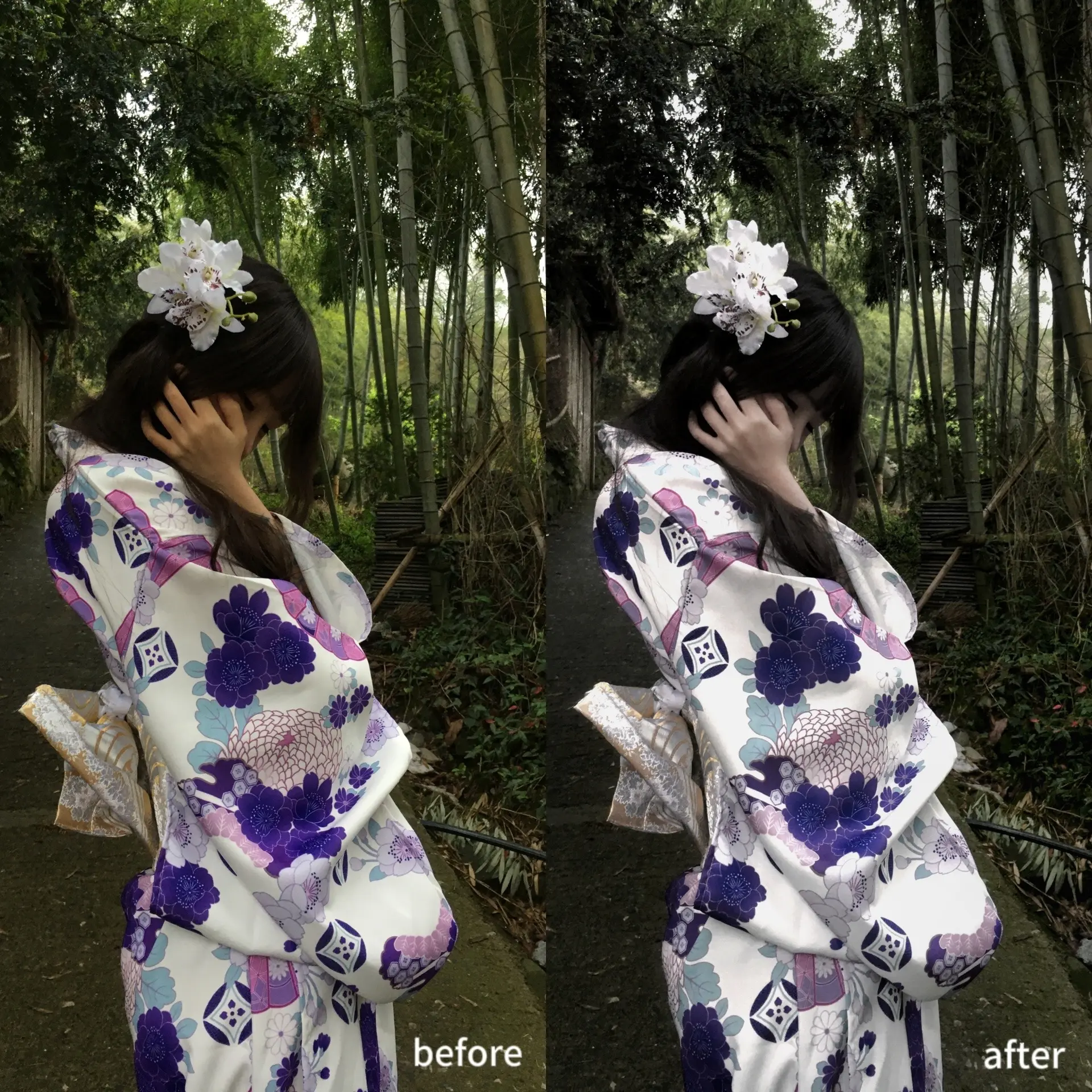 清冷低饱和氛围感滤镜教程。回复  
终于 大家要的氛围感滤镜教程来了 
tips：易碎感的氛围照片讲究的就是低饱和度和冷白皮 学会这组修图公式所有照片都可以使用