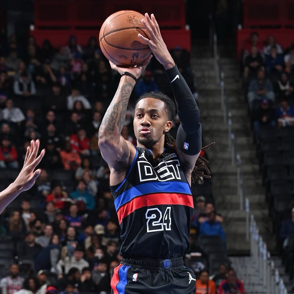 今天击败森林狼后，在坎宁安这波缺阵里，活塞已经7-2，输的2场是加时输老鹰1分和