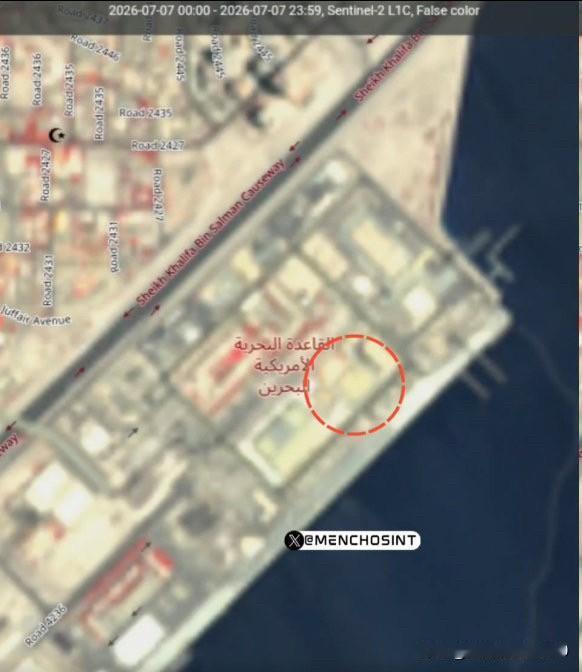 伊朗导弹12日针对美军基地的打击行动确定了部分几个打击结果。

从低分辨率的卫星