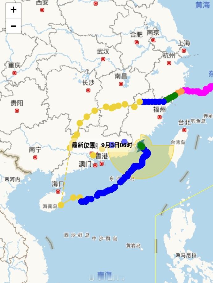 【台风沙德尔在福建漳州登陆】台风沙德尔已第三次登陆今年第18号台风“沙德尔”（热