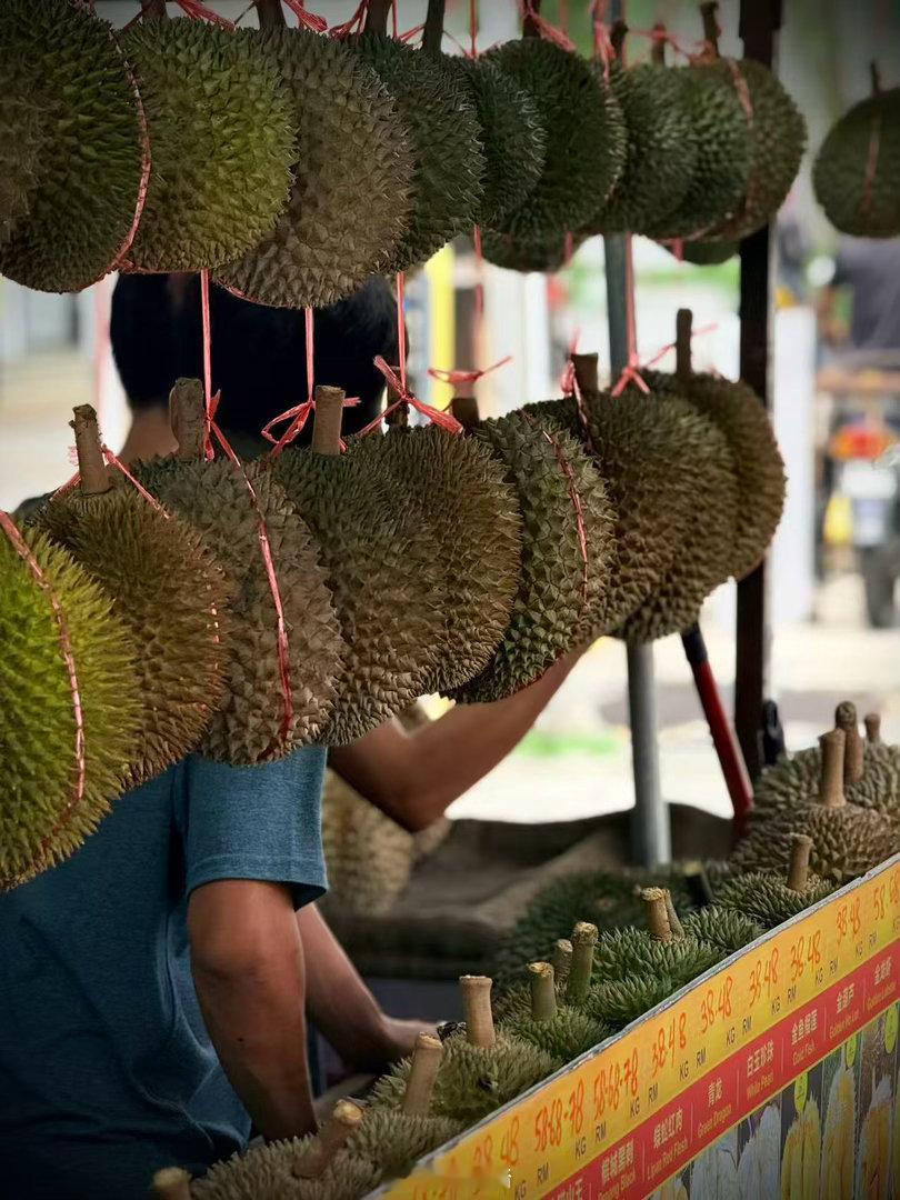 以榴莲结束这罪恶但开心的美食天吧 特地飞来吃榴莲的，连着两年。现在是尾季了，再来