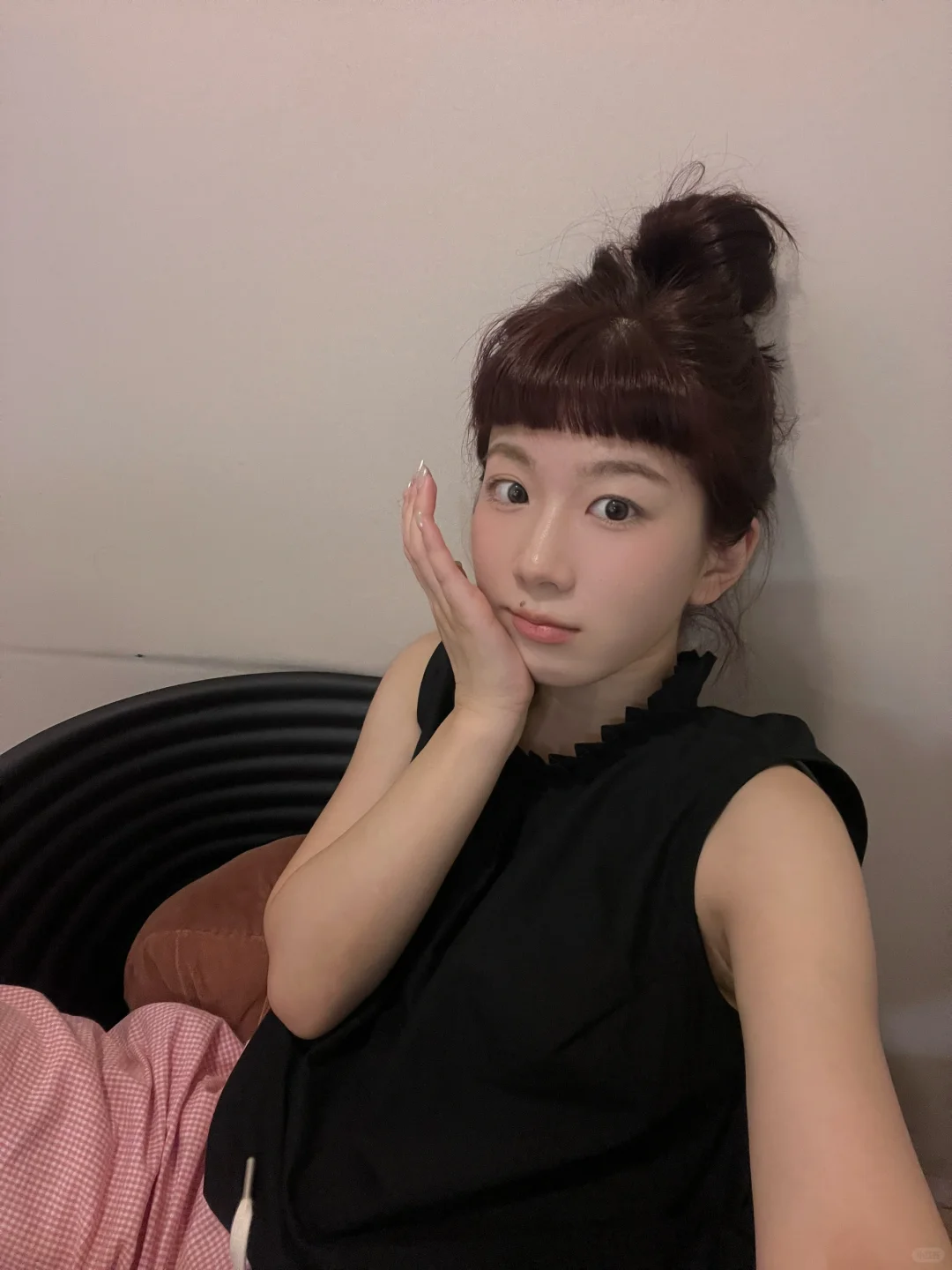 我滴新发色！显白树莓红🍇