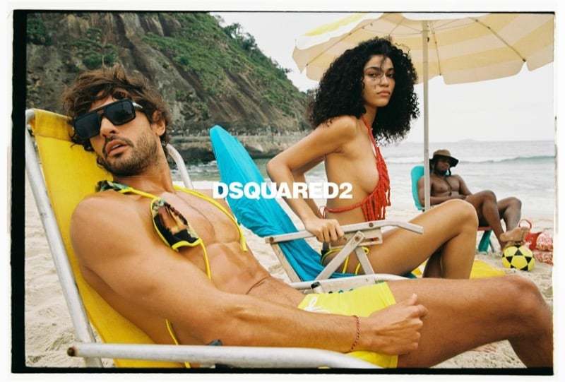 DSQUARED2 SUMMER 2026 BEACHWEAR CAMPAIGN