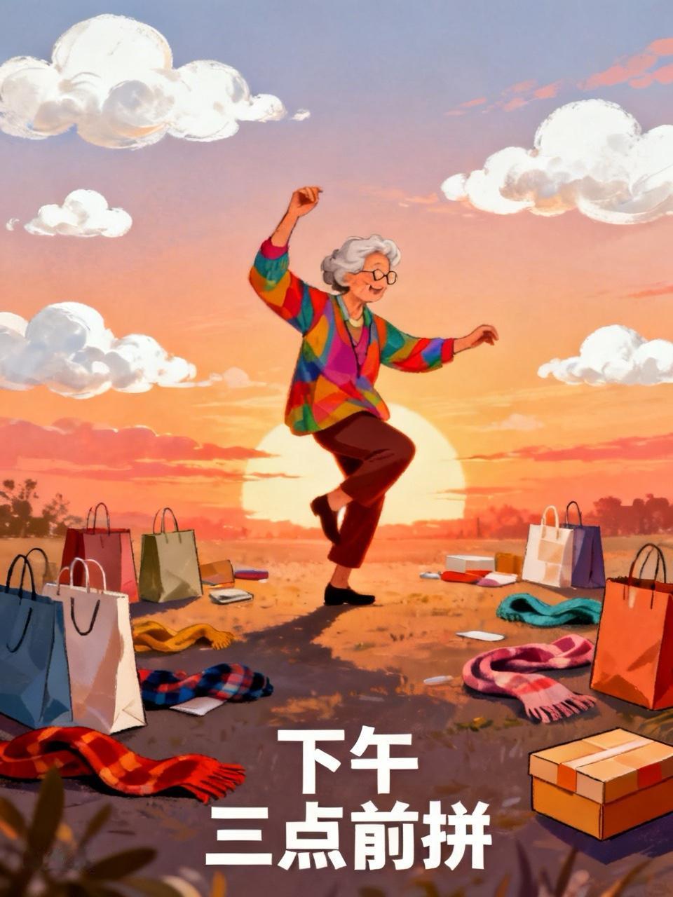 昨天跳广场舞，老姐妹拉着我问：“你说咱到底拼不拼？”

不拼吧，她说孙子要个乐高