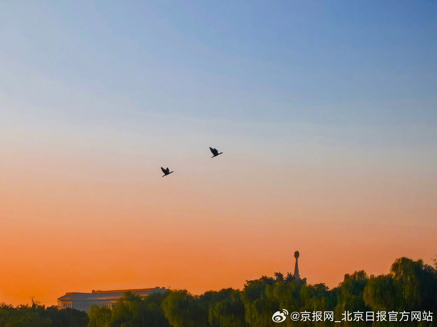 【#北京日出向你说早安# 】#北京日出治愈时刻# 7月29日，北京日出唤醒清晨，