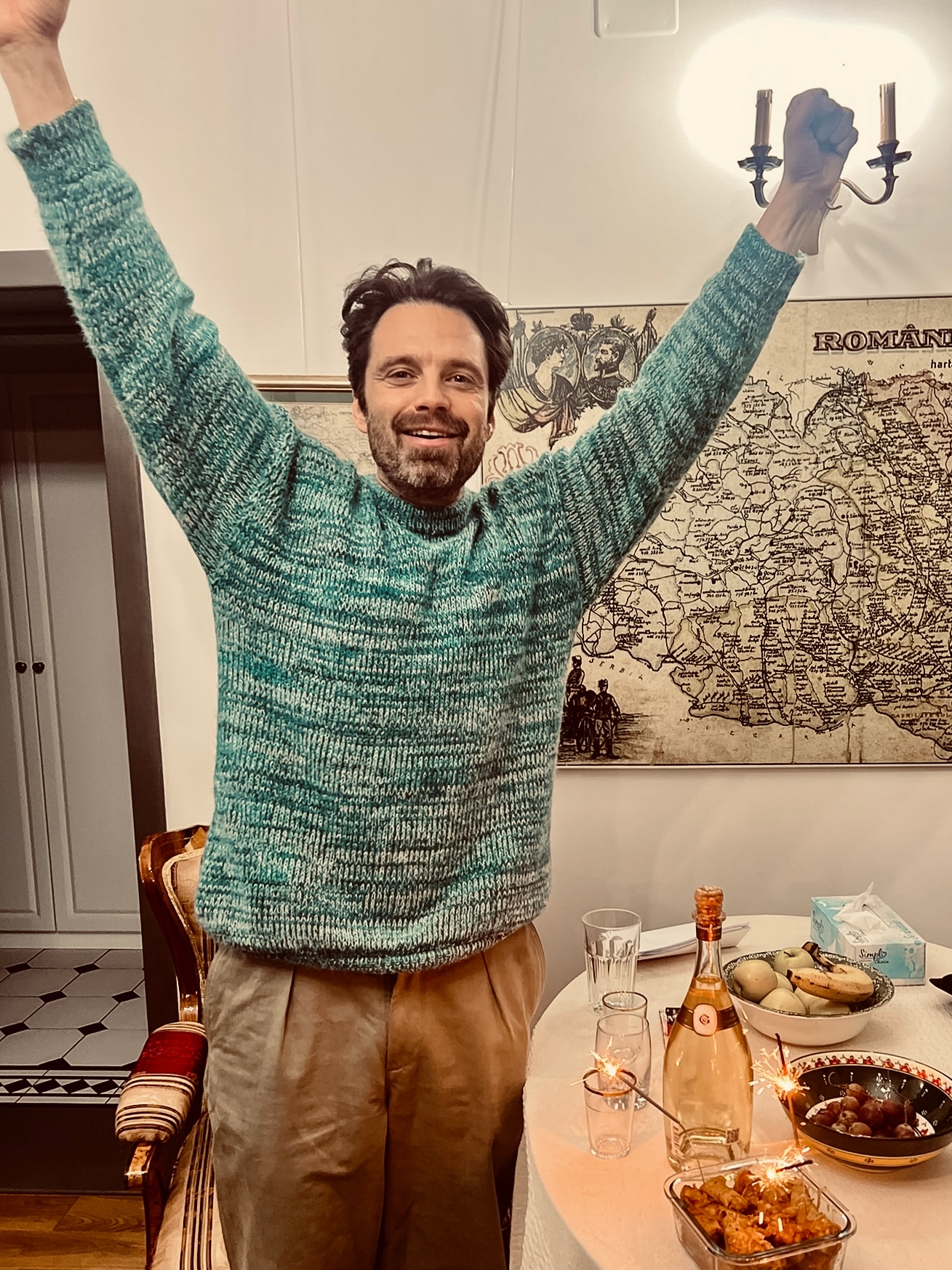 384在祖国得知自己获得奥提 塞巴斯蒂安·斯坦（Sebastian Stan）在