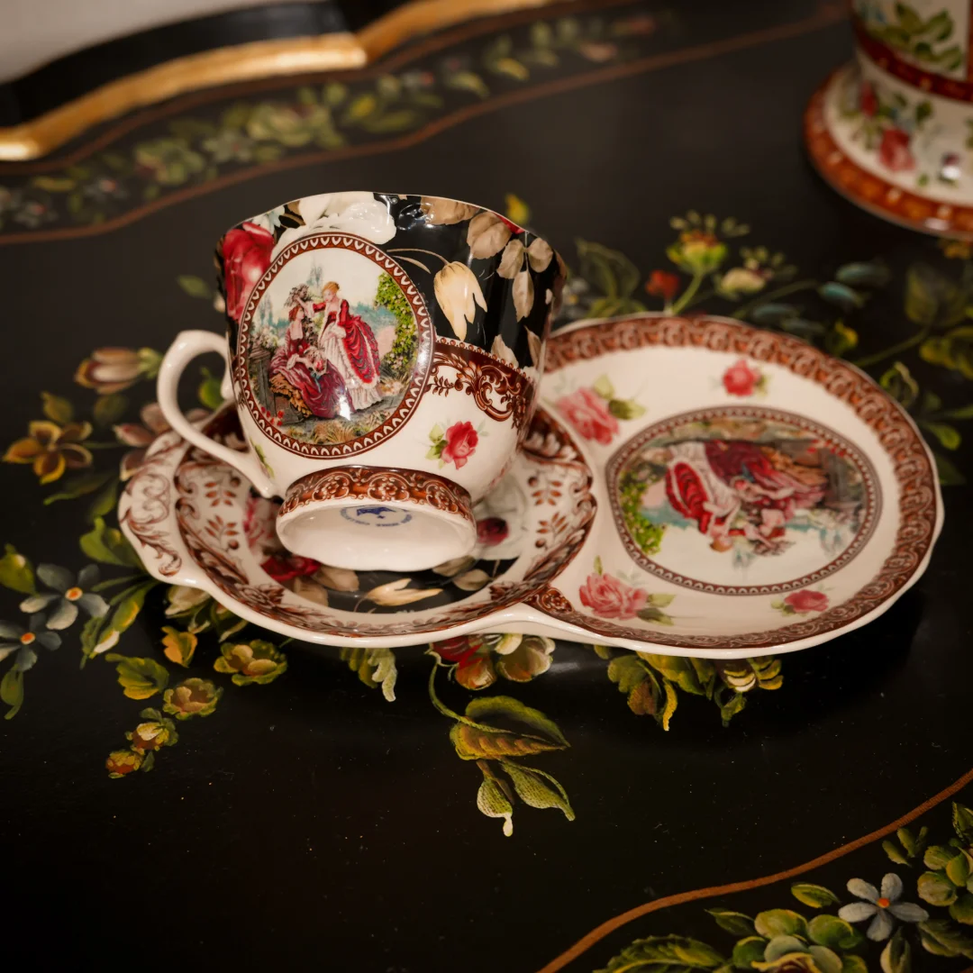 皇家黑瓷 ｜中古感咖色太上头☕️