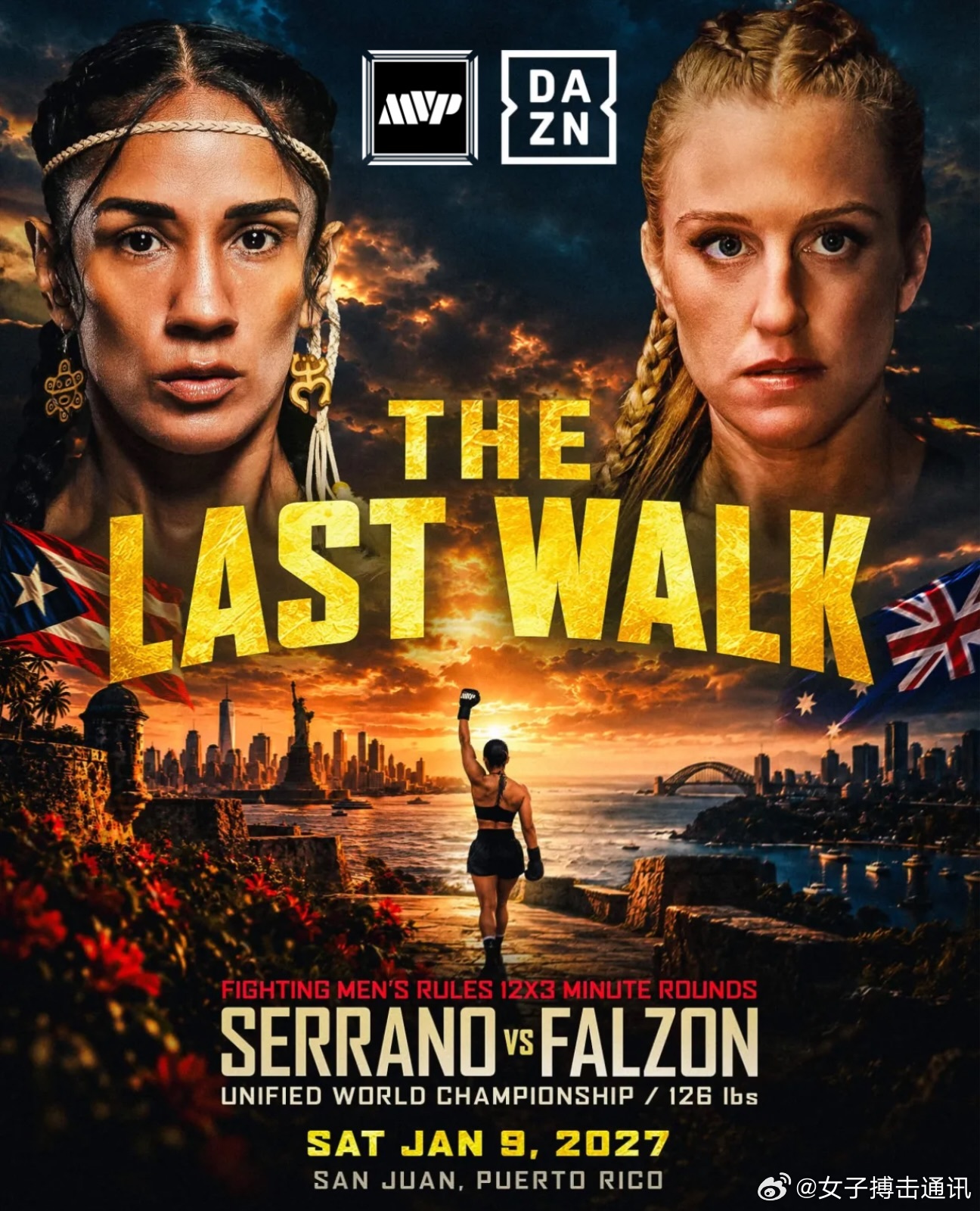 UFC 阿曼达·塞拉诺（Amanda Serrano）宣布最后一战的对手——“最