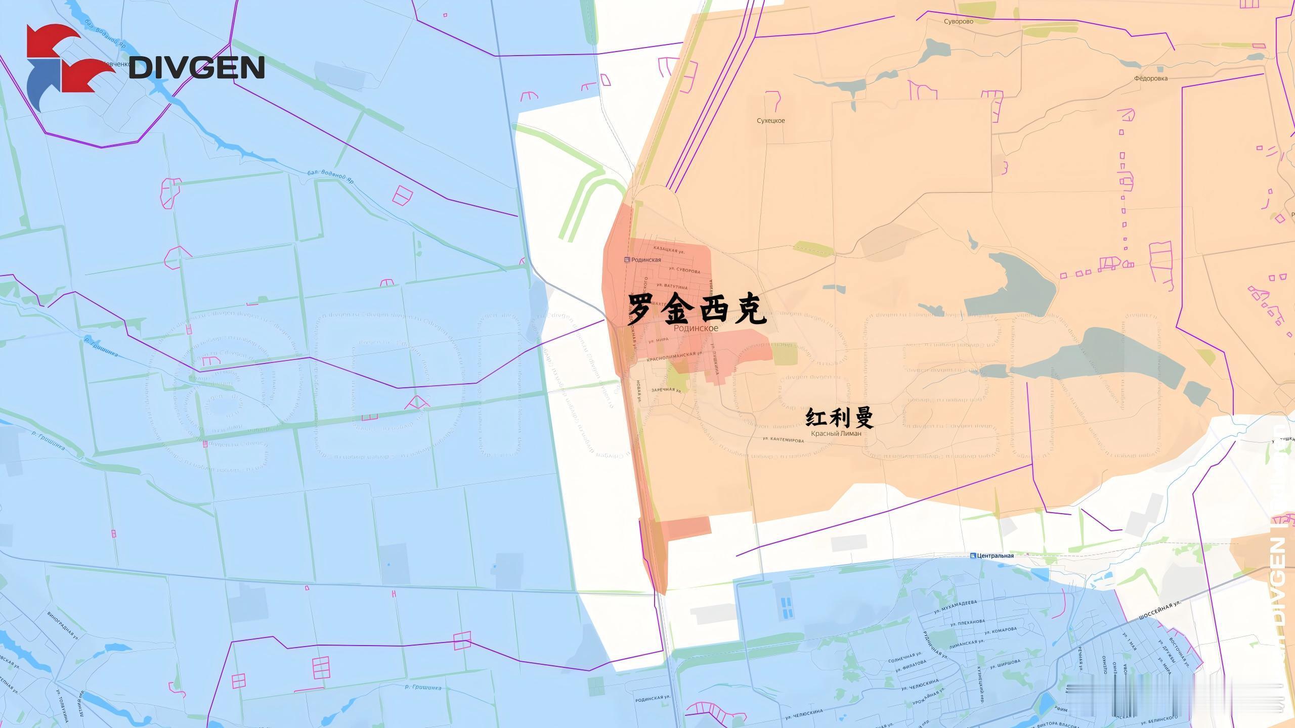 箭头社更新罗金西克没了来源：DIVGEN 🚩 Карта СВО俄乌局势新进展