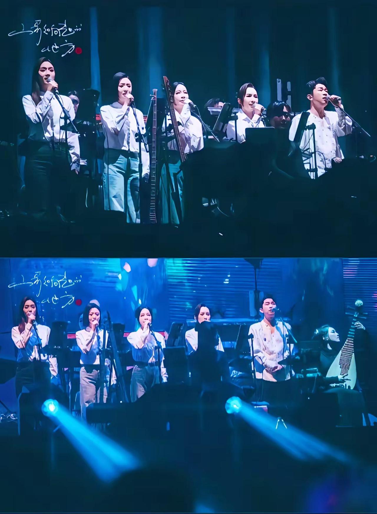 赵天蔚。时隔两个多月后，回到了刀郎演唱会上海站，她高亢有力的嗓音及游刃有余的转音