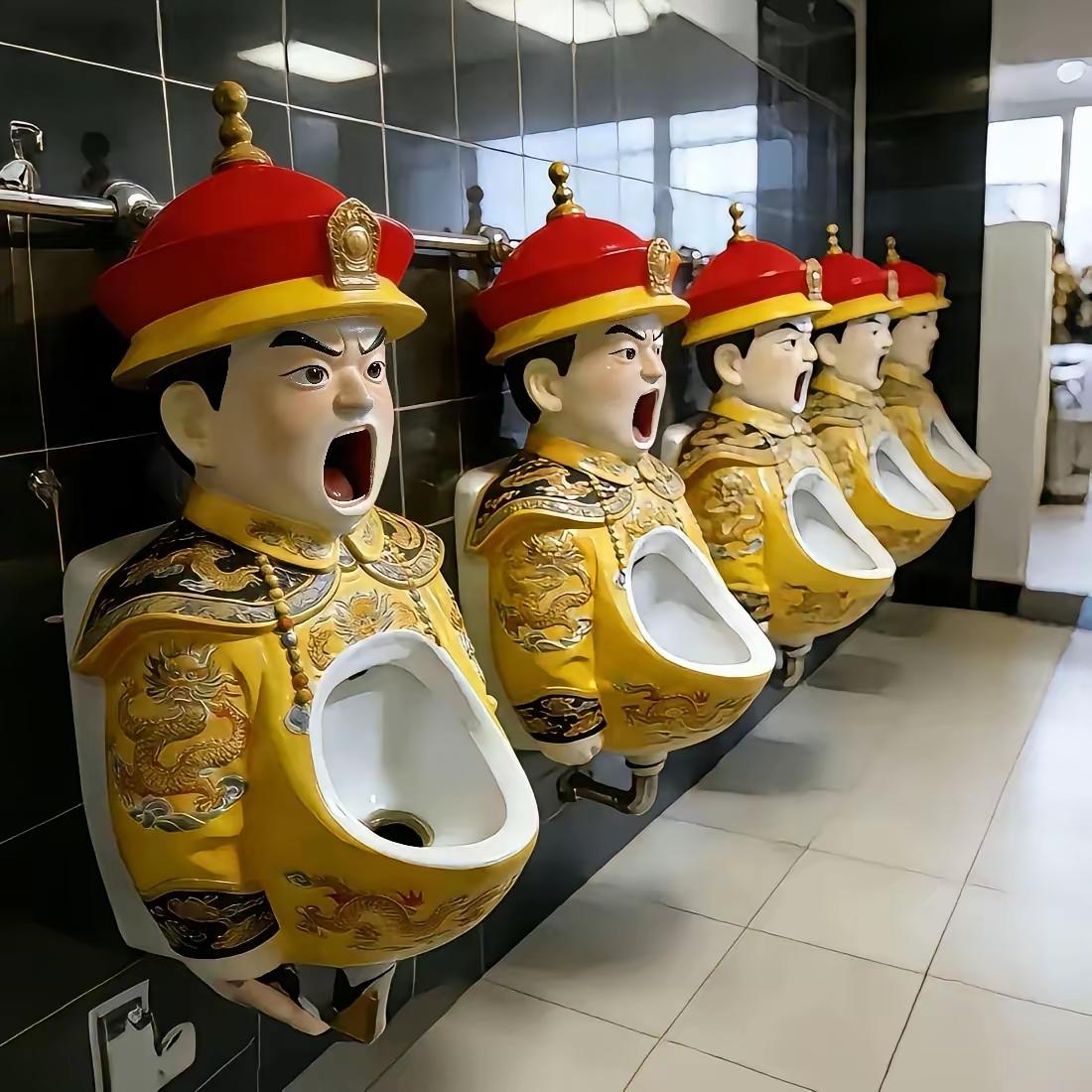 这个设计师必然是仇恨清朝的……那些清朝后裔见了，会不会过来拼命？