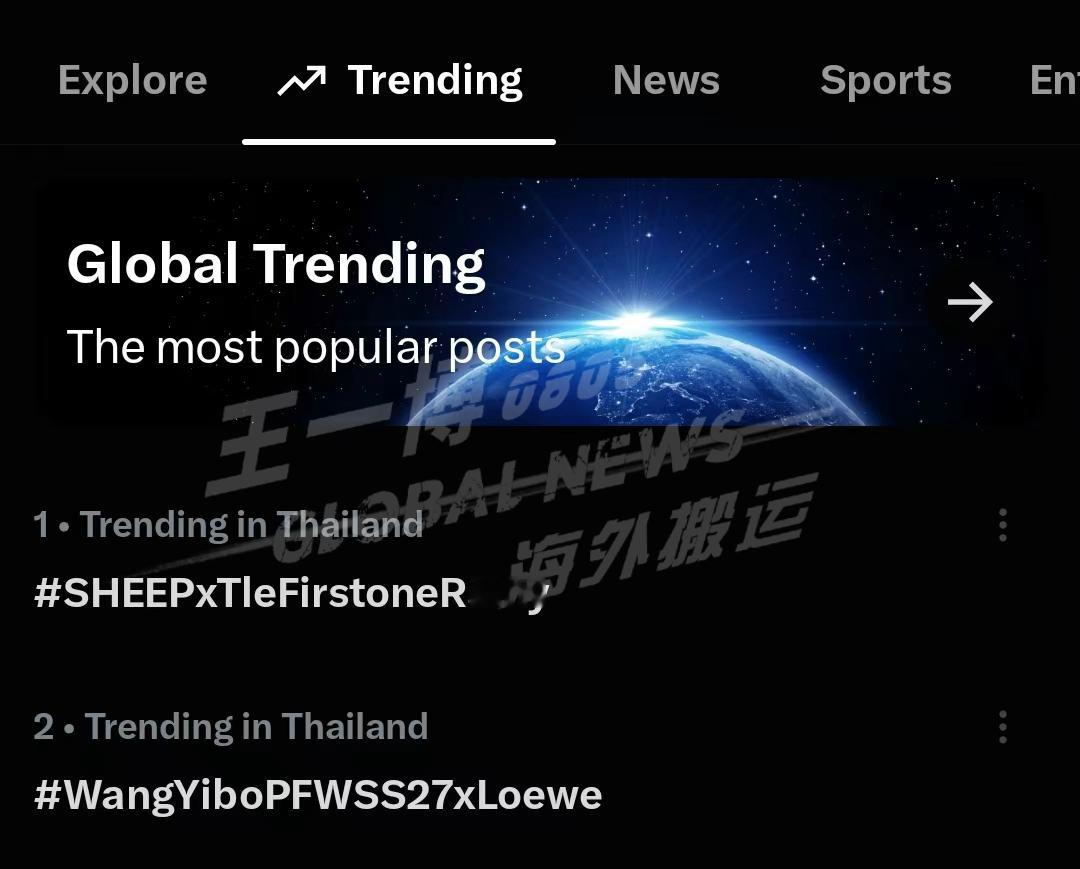 泰趋第2️⃣王一博巴黎时装周loewe全球品牌代言人王一博 ​​​