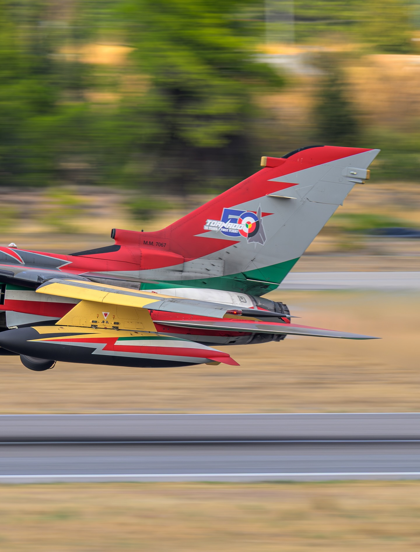 2025雅典航空周三的意大利空军狂风 