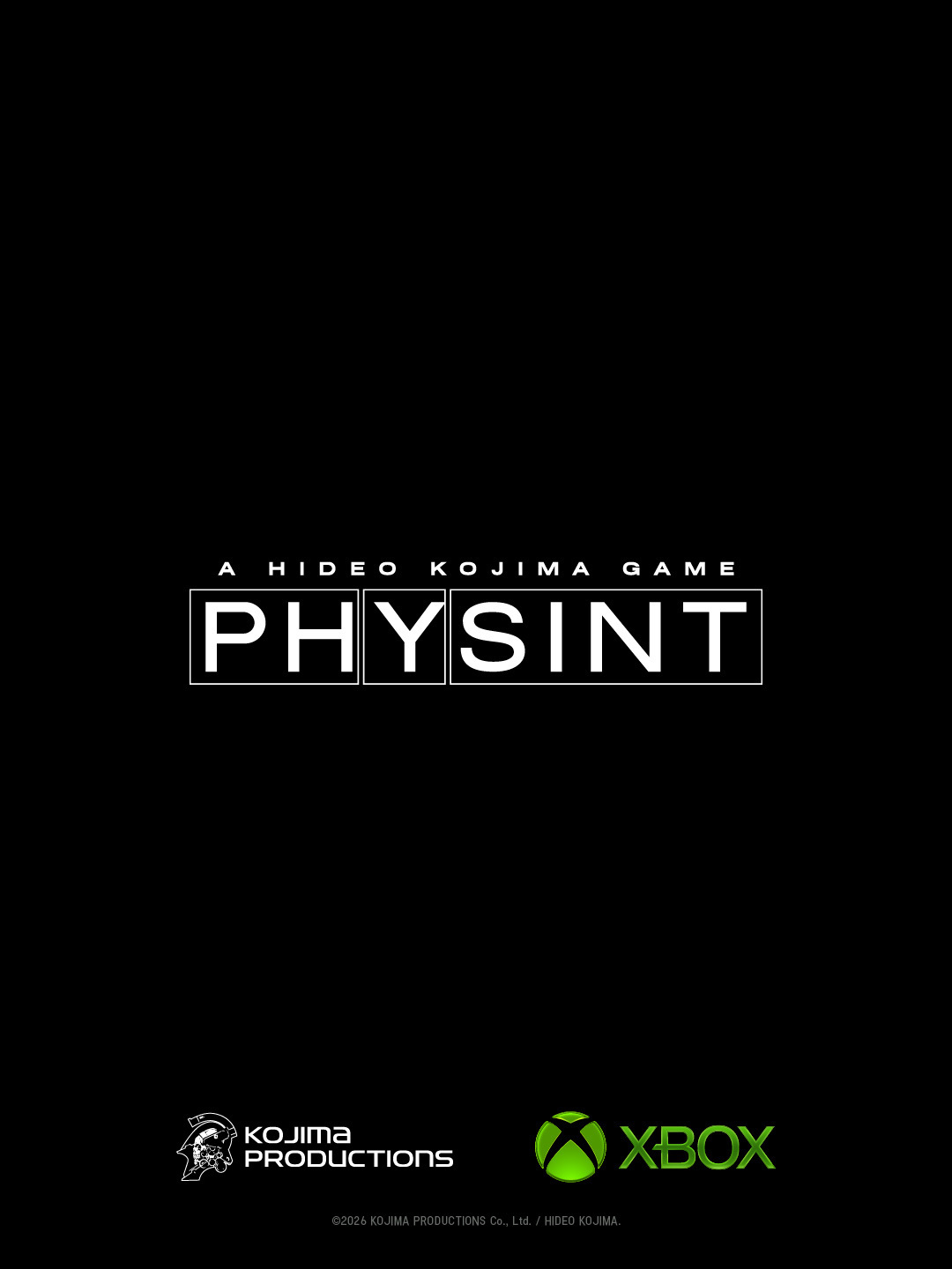 小岛工作室谍报动作游戏新作《PHYSINT》将不再和SIE合作，而改为和XBOX