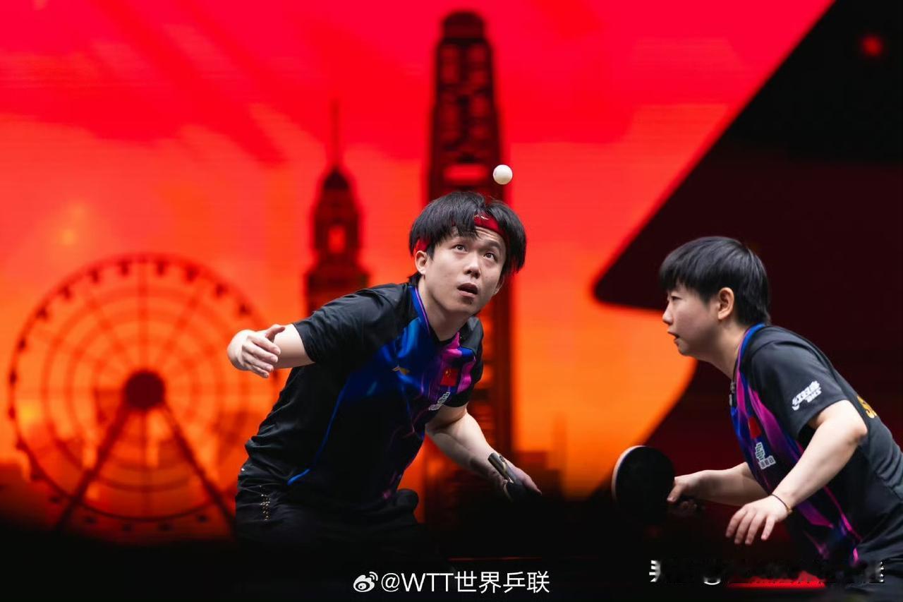 WTT香港总决赛混双比赛晋级盘点
1、林钟勋/申裕斌🇰🇷：冠军🏅
2、王楚
