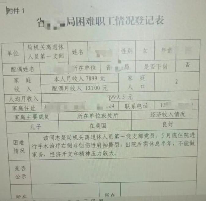 儿子在美国，夫妻月收入近两万元，还被列为困难职工？安徽省药监局回应：只是初选，尚