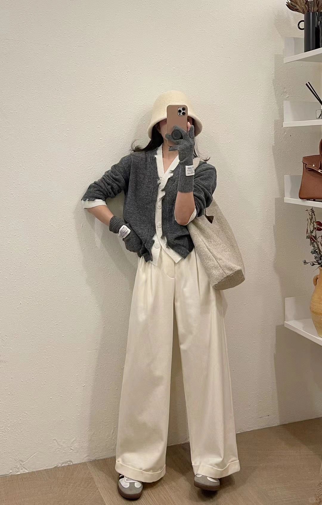 顺色系穿搭