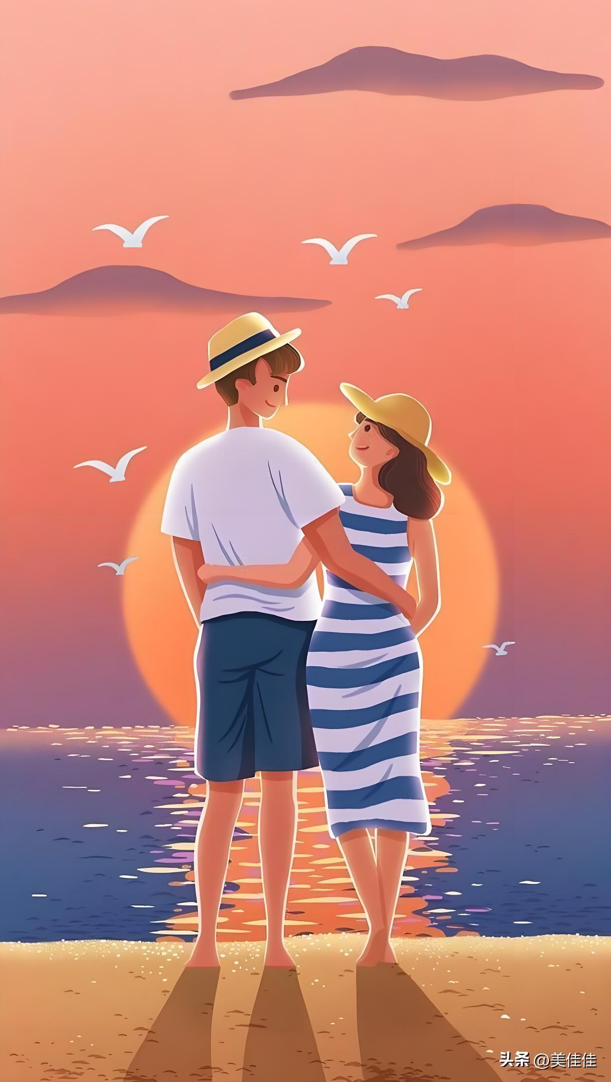 在财富和人品之间，我向来最看重人品。夫妻之间，本就是一场风雨同舟的相守，不必大富