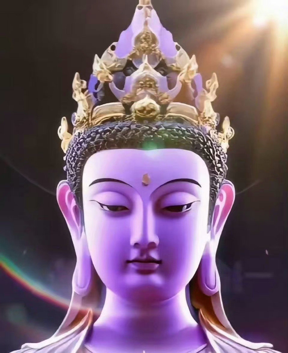 遇见紫脸文殊菩萨 不要划走 说什么都灵！ 