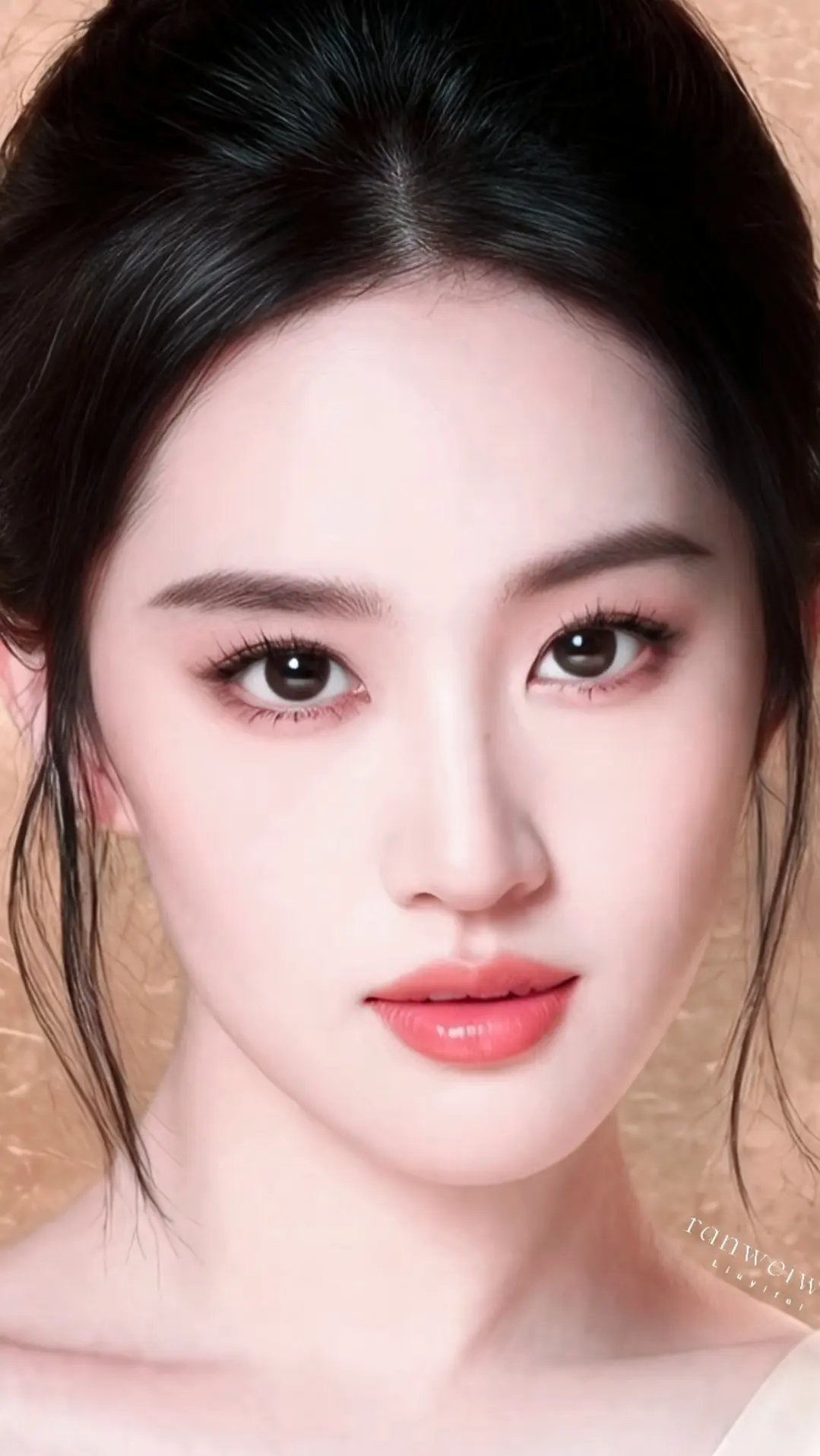 据说这个资生堂新拍的还原了线下刘亦菲。