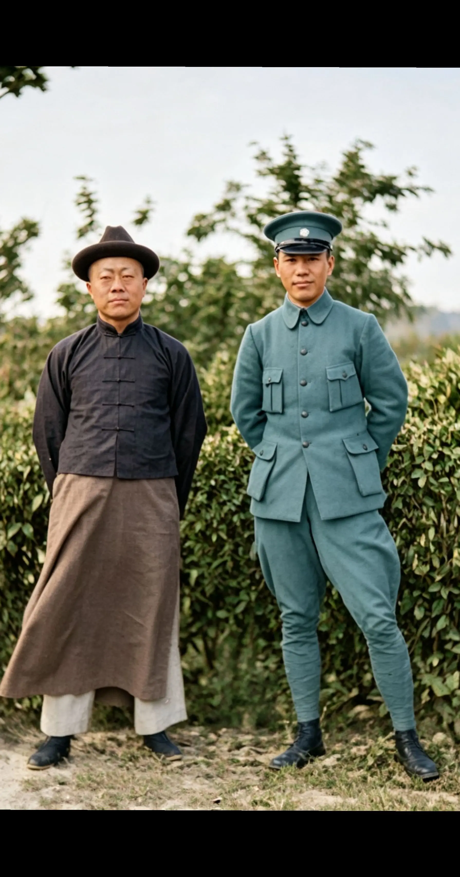 抗战老兵 历老照片