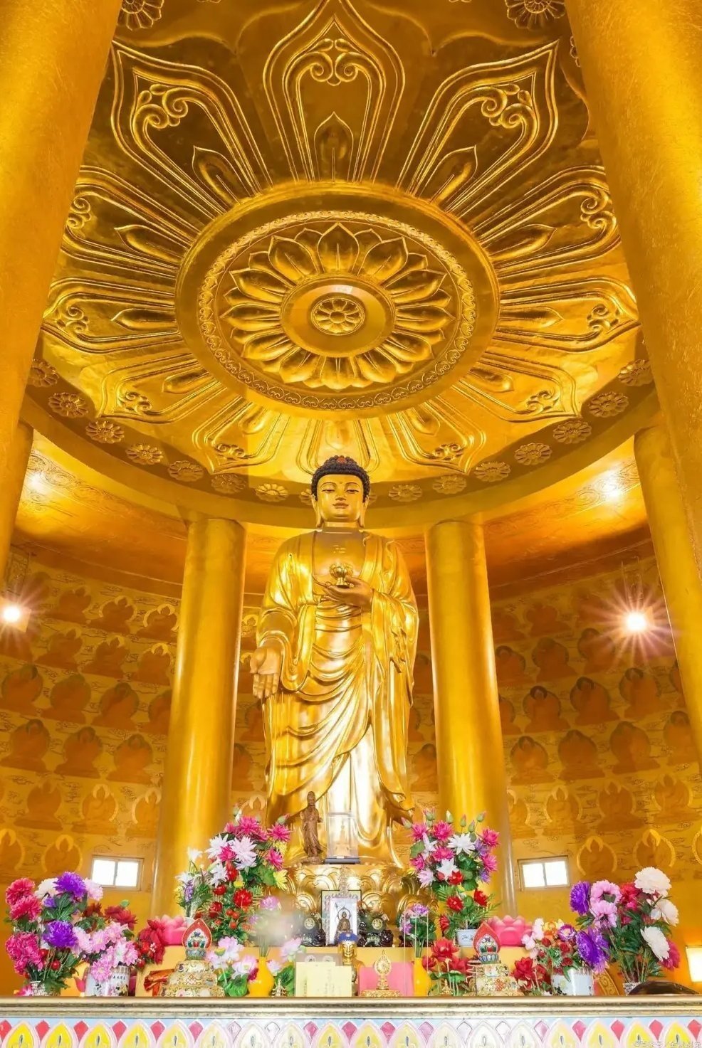 愿见者欢喜、吉祥如意，蒙诸佛菩萨昼夜护念，平安顺利、所求如愿、吉祥圆满！ ​​​