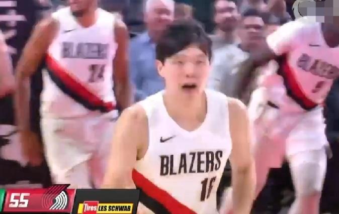 喜忧参半！NBA开拓者迎战绿凯，杨瀚森前后登场10分钟，进账3分+4板+2误，正