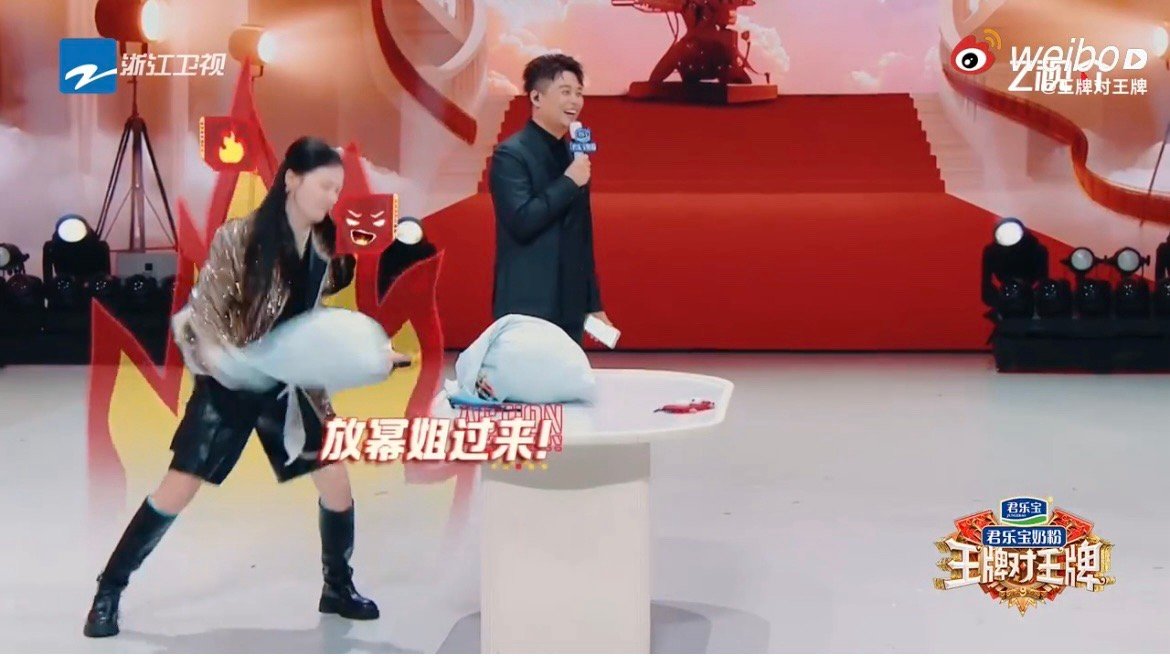 谁能顶得住杨幂的温柔刀王牌对王牌救命！杨幂的“温柔刀”也太会了吧！在王牌对王牌里
