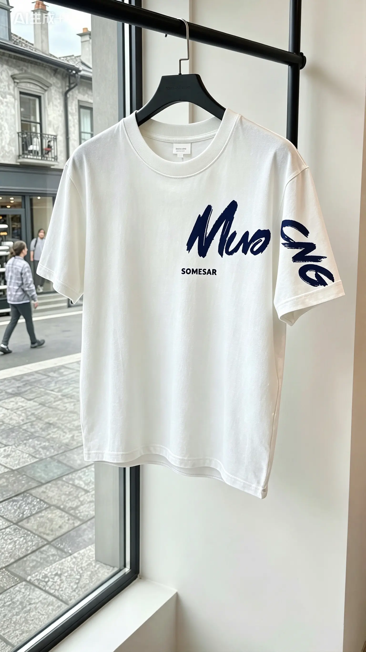 100%棉男女同款休闲百搭T恤