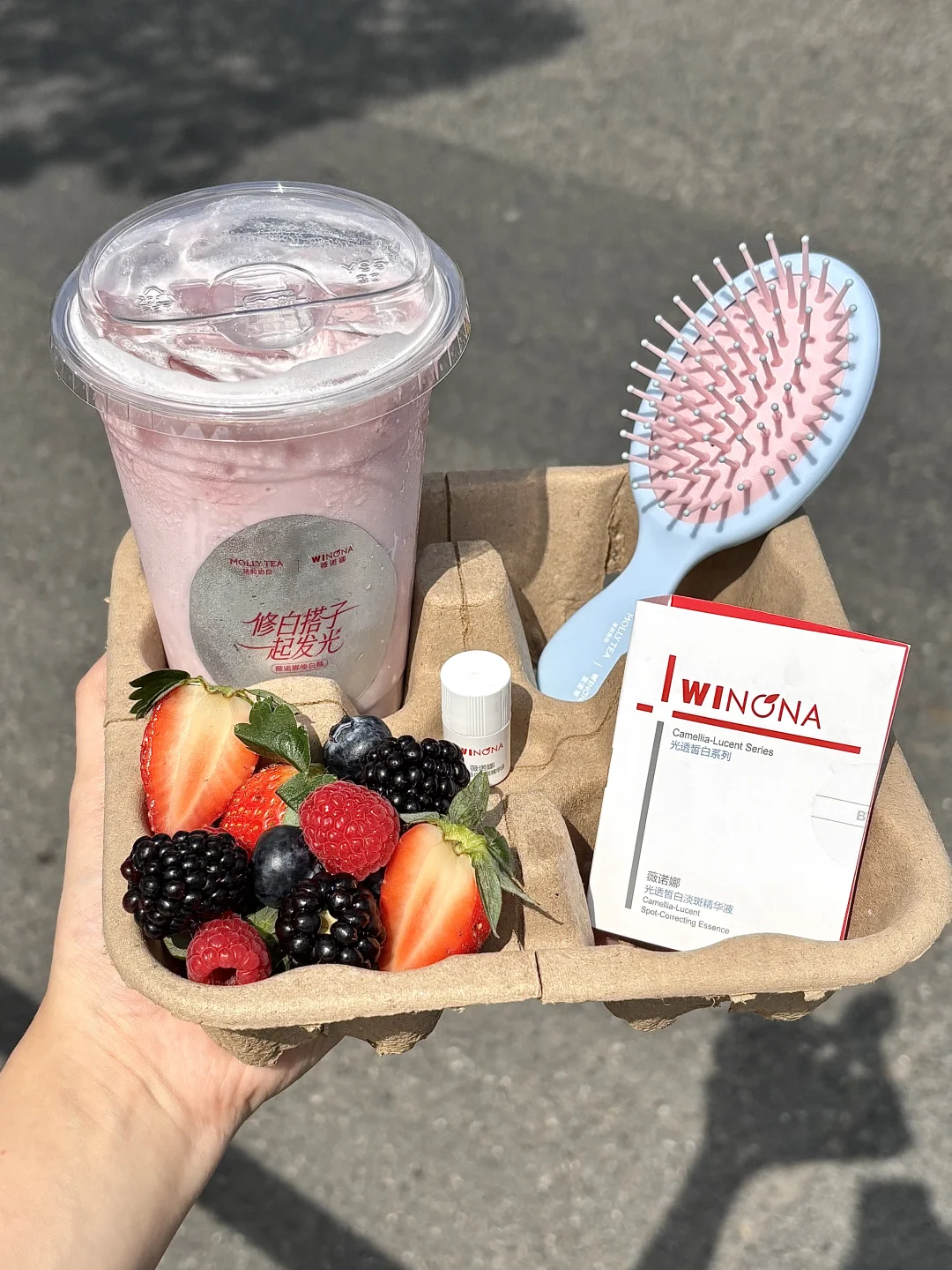 传下去！茉莉奶白和薇诺娜跨界合作了！！！