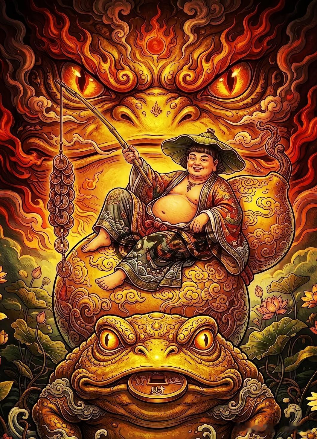 刘海戏金蟾