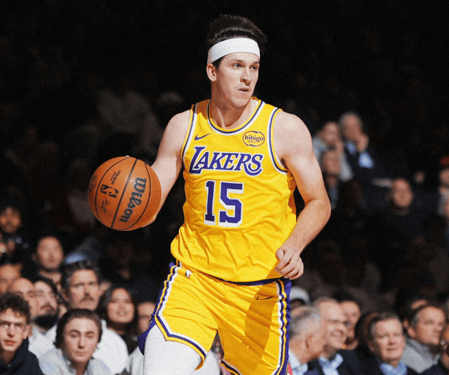 NBA那点事里夫斯在湖人以123-120战胜猛龙里砍下44分5篮板11助攻5三分