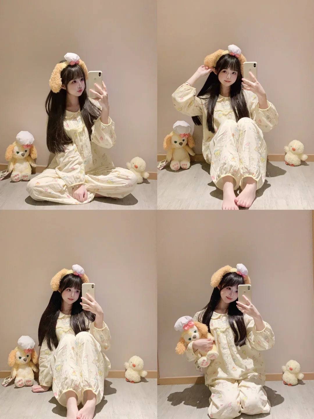 💛存一些宅家对镜拍照姿势