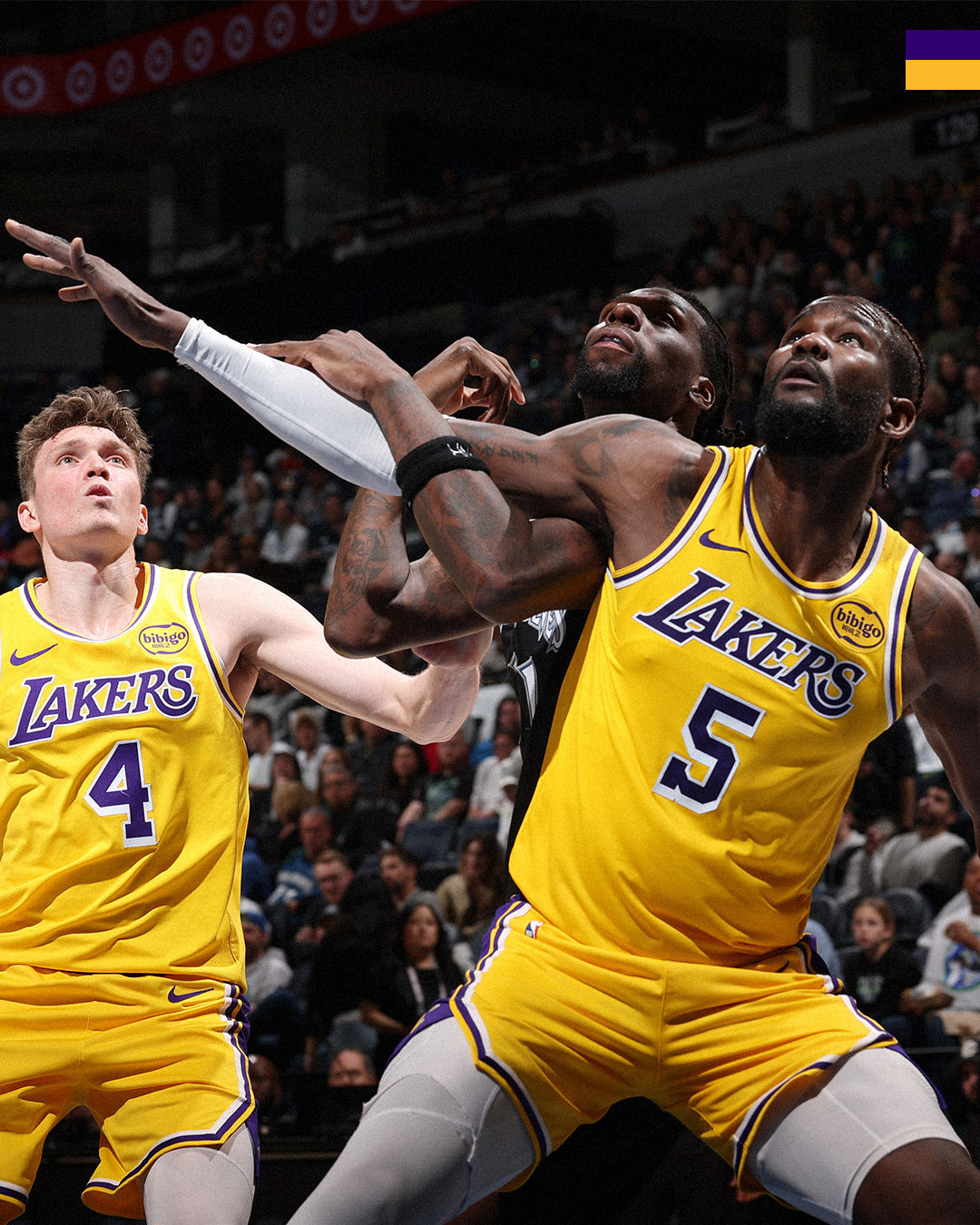 森林狼vs湖人  | 第三节🔚湖人9️⃣7️⃣ - 8️⃣6️⃣森林狼拉拉维亚