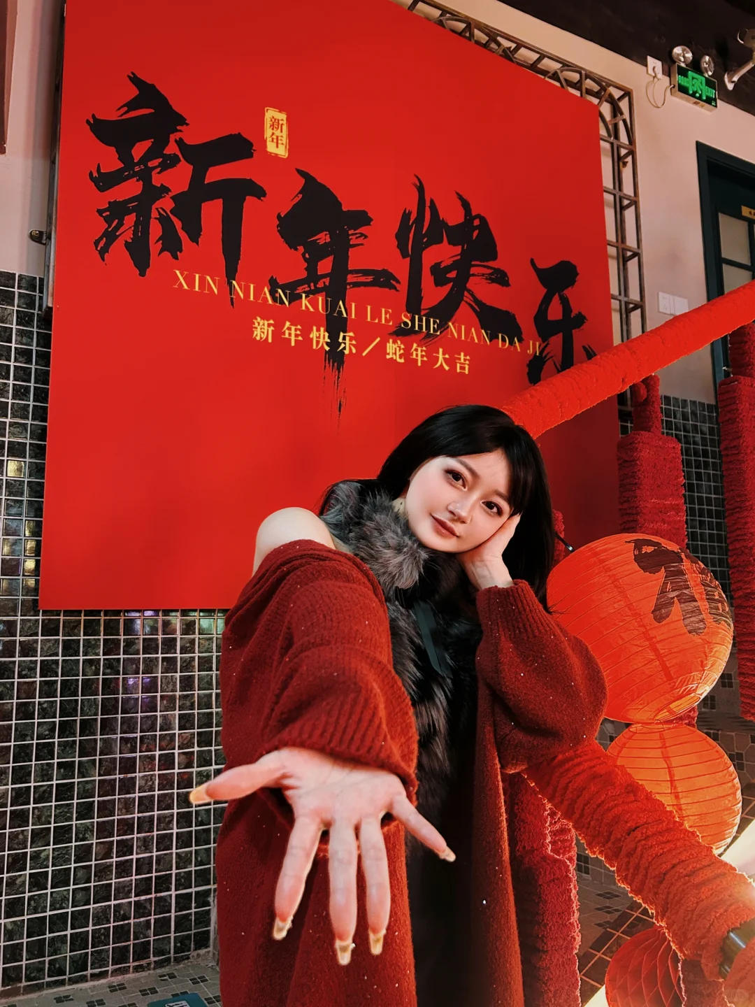 广州）我居然在大排档拍到了新年照片！🧨