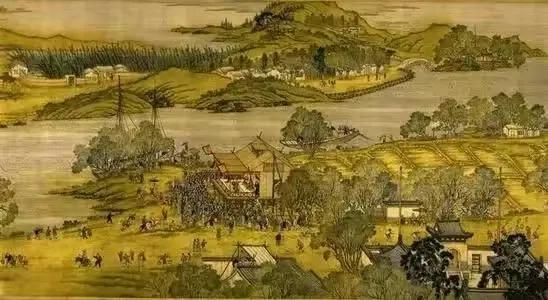 车如流水马如龙。花月正春风。
——李煜《望江南·多少恨》
【释义】车子接连不断像