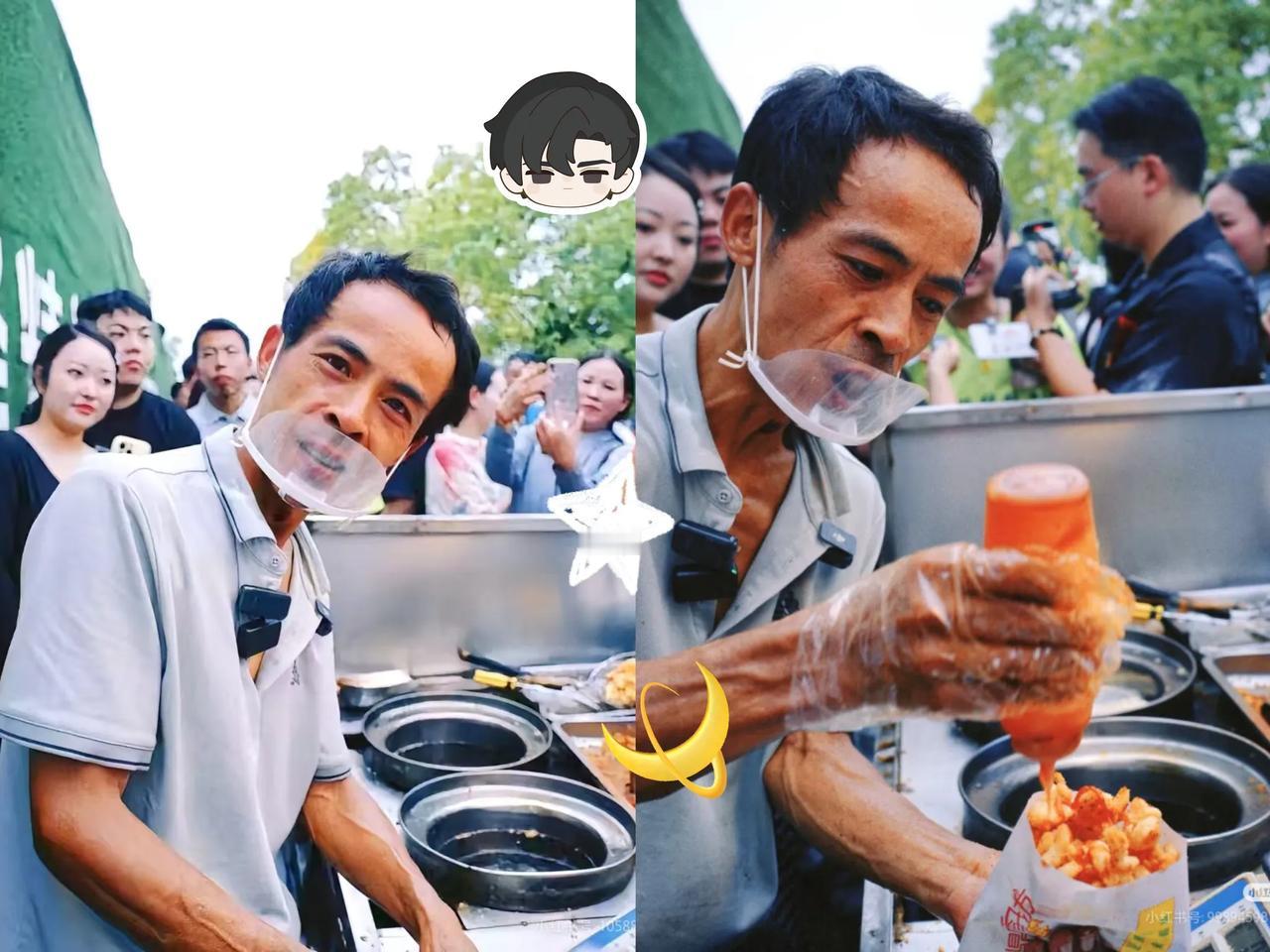 谁能想到？
火成“国庆顶流”的鸡排哥，
居然笑着说自己还没赚到一个亿，网传的五套