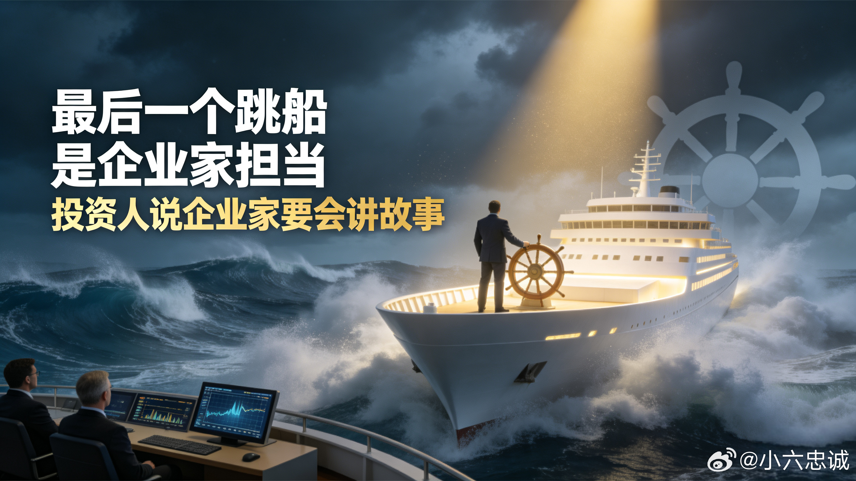 最后一个跳船是企业家担当投资人说企业家要会讲故事北极光创投邓锋在《投号共识》里说