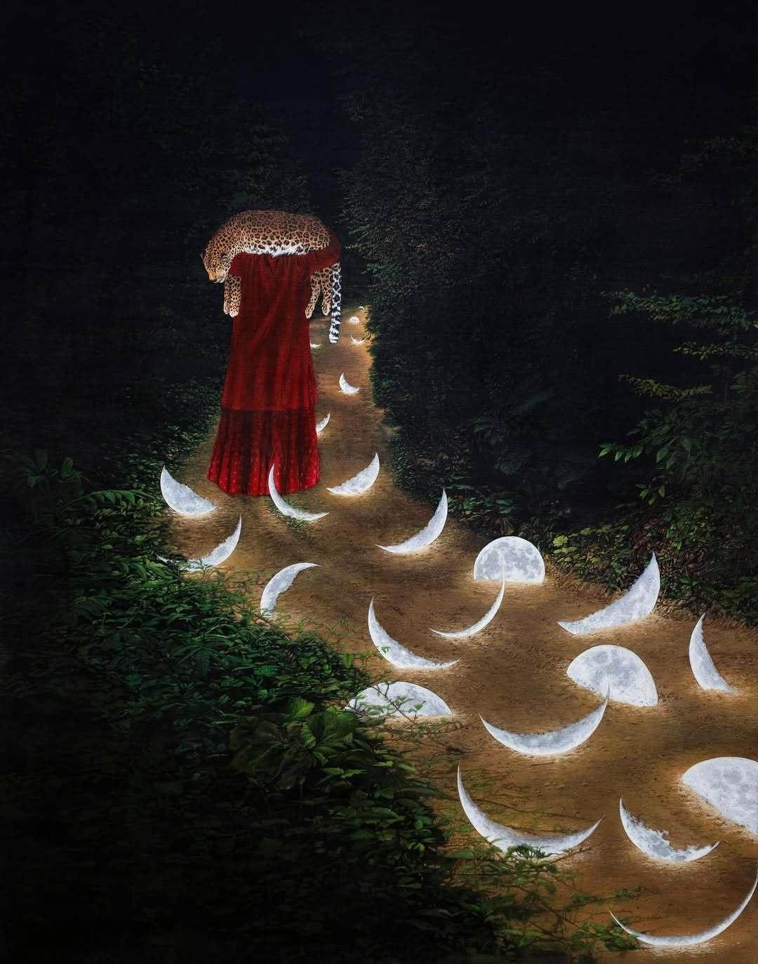 异域，也神秘
Naeemeh Naeemaei (b. 1984) 伊朗艺术家