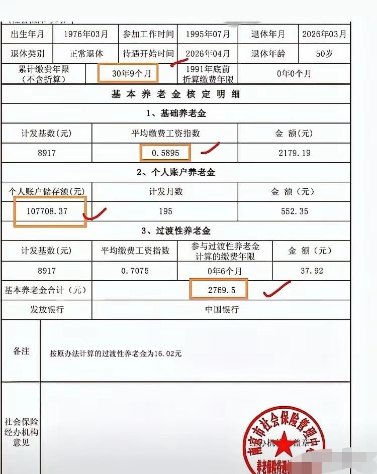 有这样的退休金，以后的生活就不用愁了