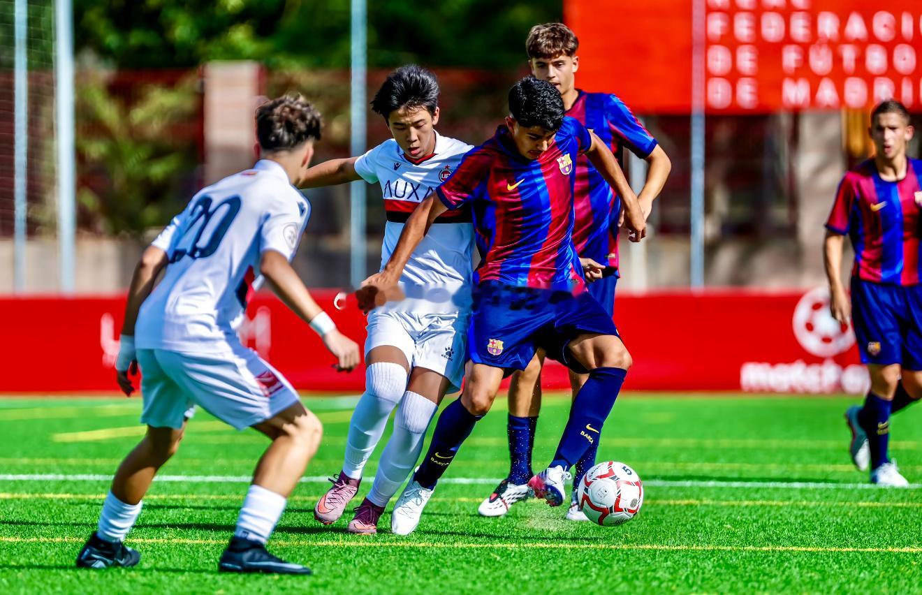 中国球员姜珉宇代表阿达维U19B队参加马德里Best Cup 新赛季将跟随球队参