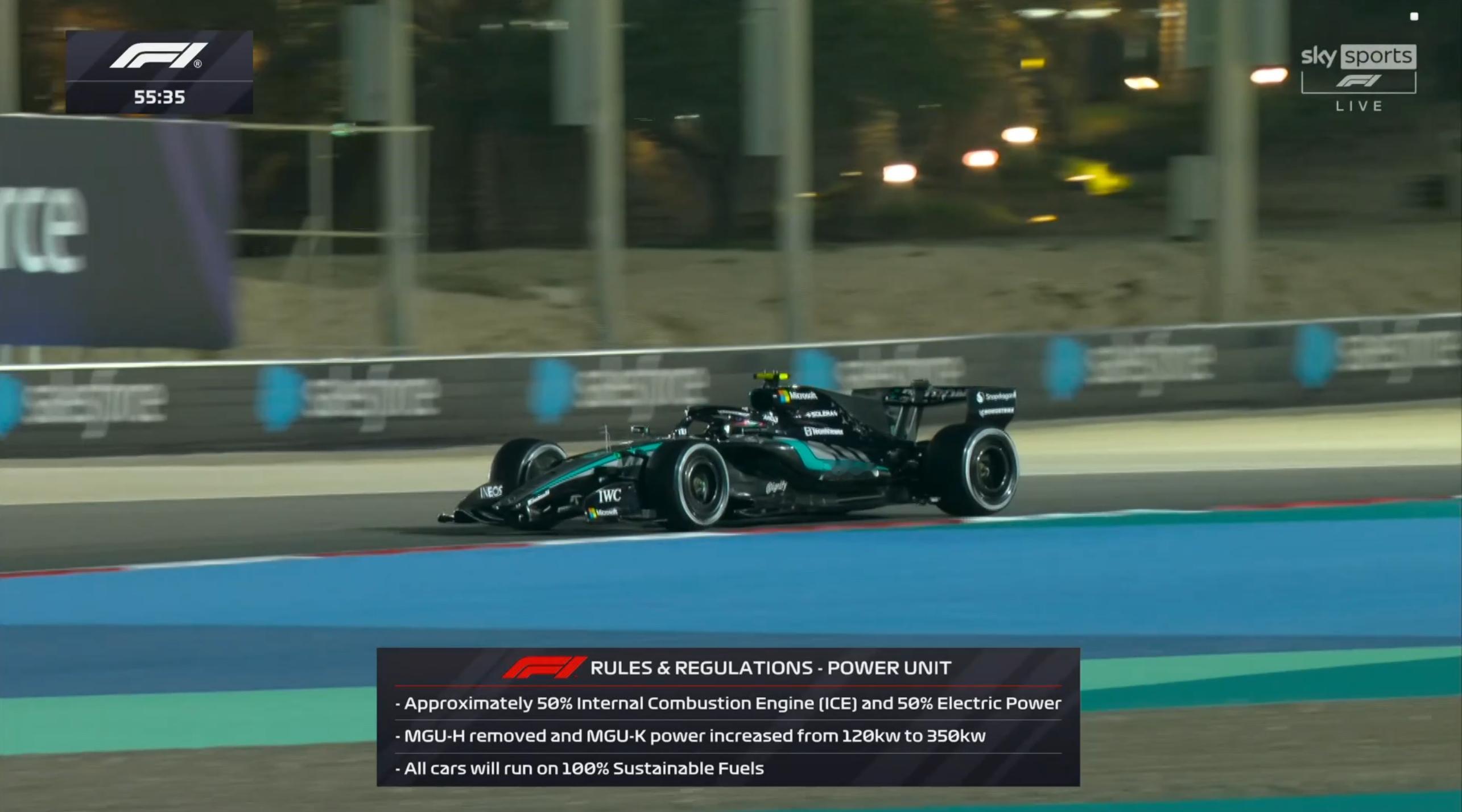 Day1测试最后1小时，安东内利终于再次登场F12026F1季前测试