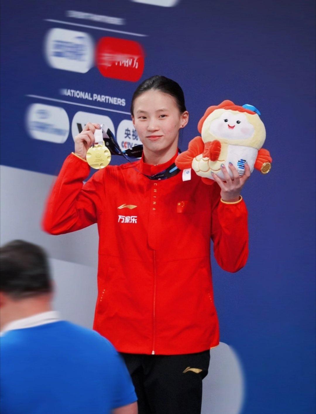 陈芋汐称不在意外界声音努力做好自己小姑娘说得太对了！整天盯着别人嘴里的评价活着多