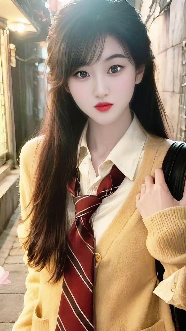 青春校园风 校院风 青春少女感 街头随拍记录 今日人设是甜美学妹