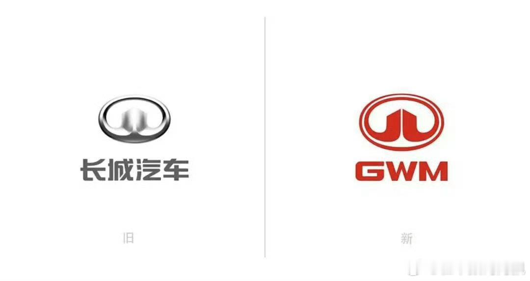 长城汽车改logo为GWM 长城换了新logo，颜色变了，中文变成英文，然后整体