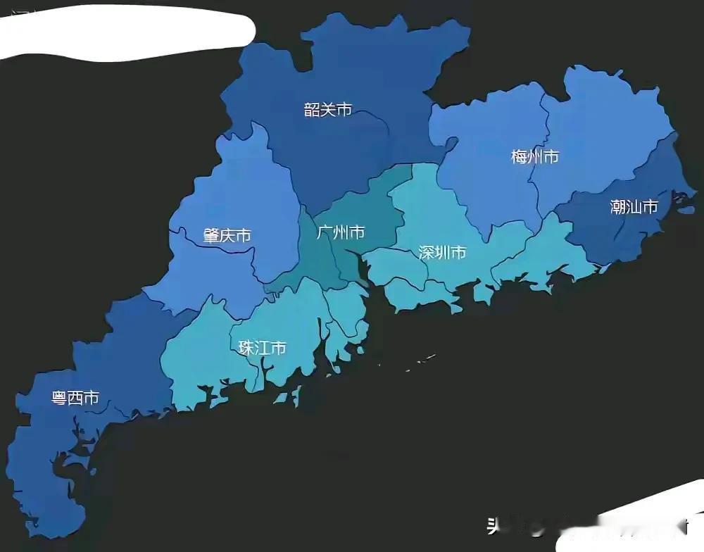 合并成6个最为合理。
第一个：粤东市（汕头市、潮州市、揭阳市、汕尾市）。
第二个