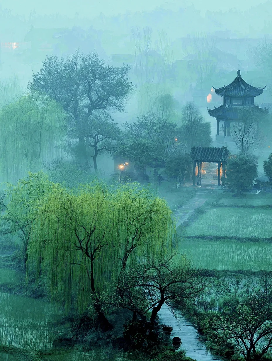 春野‖雾起时，我在田间春光里迷了路！