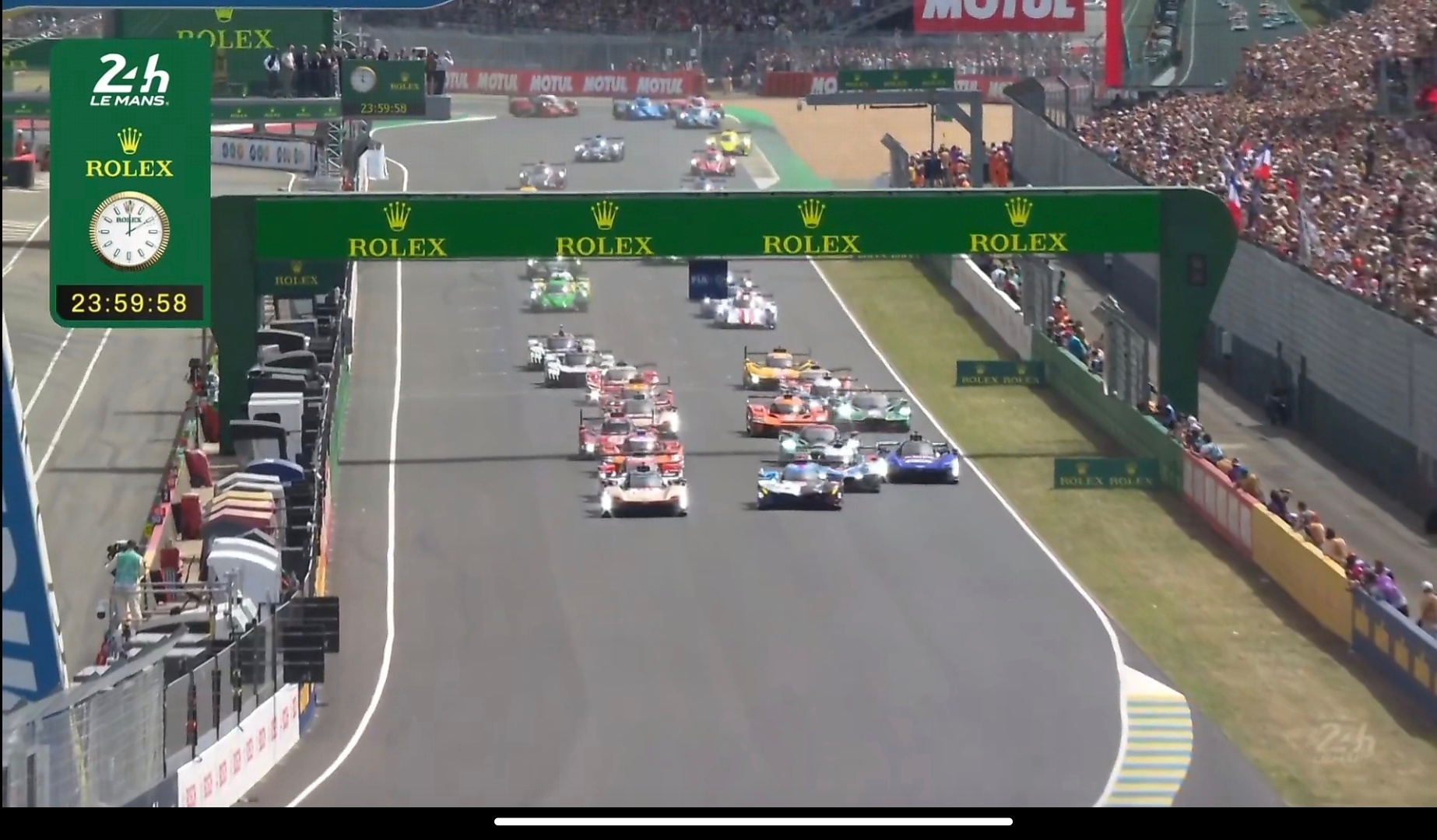F1巴塞罗那排位赛开始的同时👀，2026年第94届法国🇫🇷勒芒24小时耐力