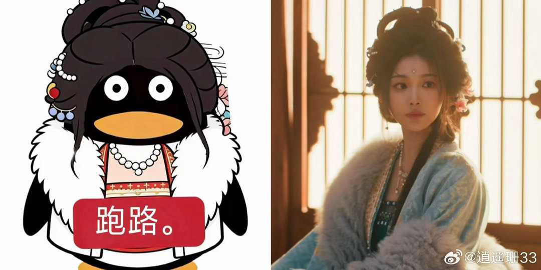 逐玉的企鹅出全家福了 逐玉的鹅塑全家福也太好笑了！谢征鹅盔甲上身依然是个老婆奴，