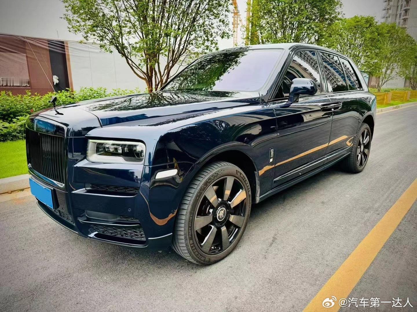 劳斯莱斯库里南，天窗，黑天使，后排娱乐，通风座椅，真心好看！ ​​​